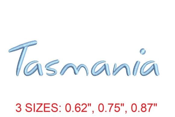 Tasmania Font